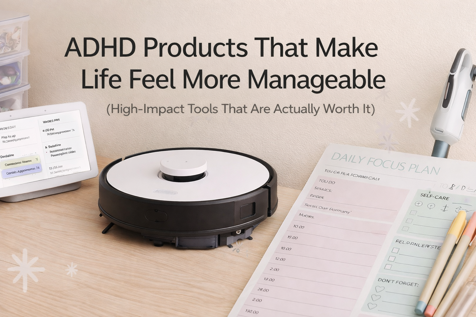 ADHD Products That Make Life Feel More Manageable (High-Impact Tools ...